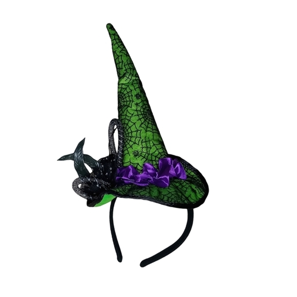 Halloween Spooky Spiderweb Mini Hat - Picture 1 of 3